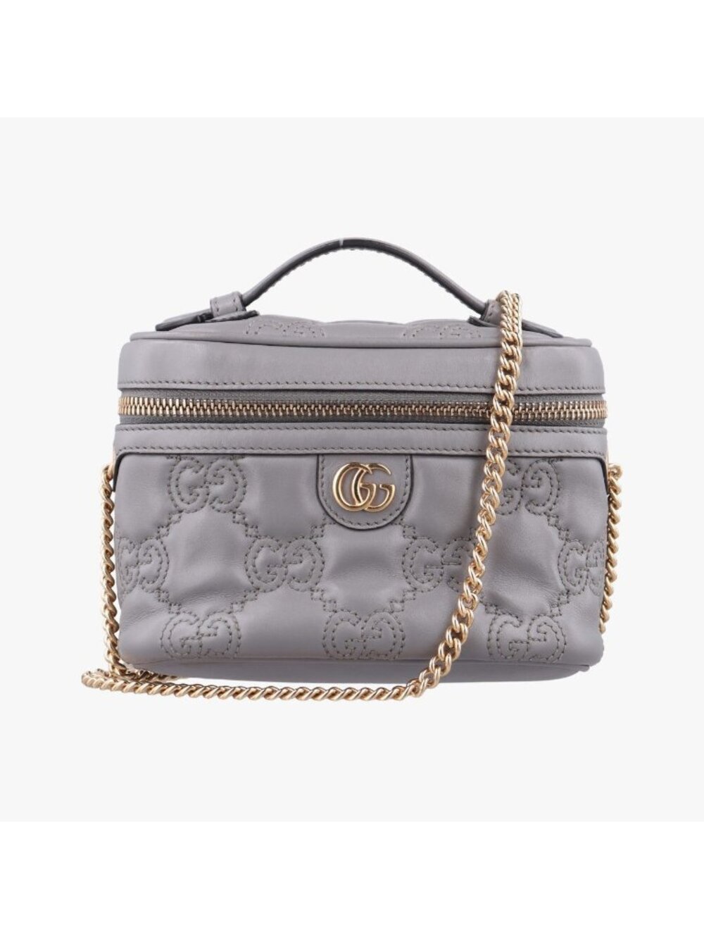 Gucci GG Matelasse Mini Gray